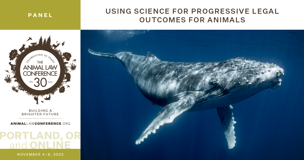 Using Science for Progressive Legal Outcomes for Animals