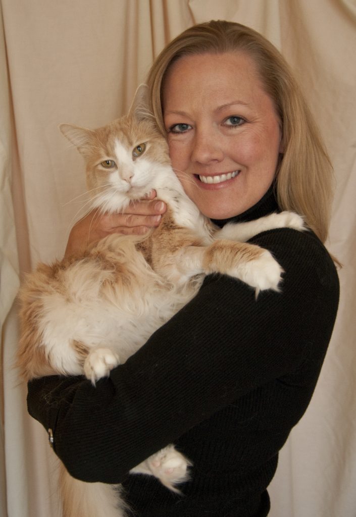 Sara Amundson and Clyde - photo